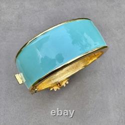 Vintage Russian Imperial Blue Enamel Necklace & Bracelet By CINER For The MMA