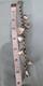 Vintage Sterling Puffy Heart Charm Bracelet Enamel Fa Hermann Riker