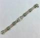 Vintage Turkish 925 Sterling Silver Multi-strand Byzantine Style Enamel Bracelet