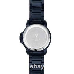 Wolfpoint Dual Movement Sapphire Crystal/ 316 Stainless Steel Navy Blue